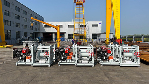 Winch bertenaga diesel